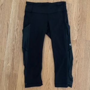 Lulu lemon 25’ cropped leggings